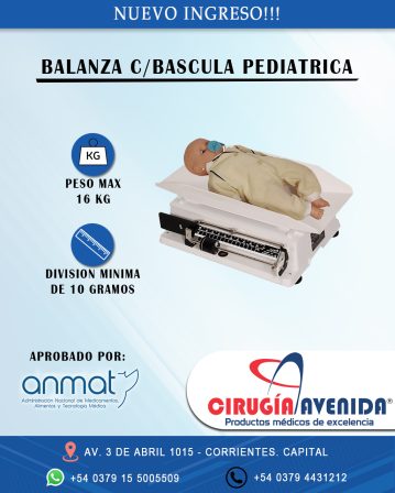 balanza pediatrica